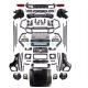 A4638801871 Mercedes Benz G Class W463 Impact PP Plastic Body Kit Upgrade To W464 G63