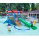 Colorful Playground Water Slide Children Fibreglass Pool Slide RoHS Approved