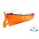 Open Type Lifeboat Rescue Boat Iber Reinforced Plastic For Coastal And Inland River