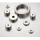 High Strength Ring Shaped Magnet Nickel - Copper - Nickel Triple Layer Coated