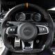Plain Weave Gloss Volkswagen Carbon Fiber Steering Wheel 2022 New Customized