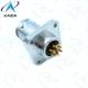 Industrial Grade Stainless Steel Plug Heavy Duty Applications Round Electrical Connectors