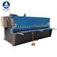 Manual Blade Gap Adjustment Swing Beam Metal Steel Hydraulic Shearing Machine With E21s Estun