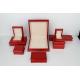 single wooden covered  paint for jewelry  box