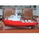 Towboat Model Ivory - White For Home Decoration Souvenir