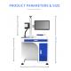 Compact 60w Paper Co2 Laser Marking Machine CE ISO Certification