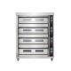 485g Gas Deck Oven For Bakery / Food Production 0.3KW Power 220V50HZ Voltage