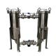 Hygienic Duplex Stainless Steel Bag Filter Housing Hepa For Food Industry