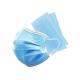 Washable PM2.5 Blue Disposable Non - Woven Mask / Elastic Wide Earloop Cotton Face Mask