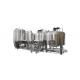 PLC Controlling Beer Fermentation Energy Saving 50BBL Industrial Brewing Equipment
