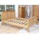 Simple Wood Bed Frame Eco -  Friendly , Timber Bed Base King Platform Bed Frame
