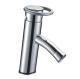 Modern Ceramic Kitchen Basin Tap Faucets , Deck Mounted Taps With Annular Handle