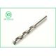 Left Hand Flute HSS Drill Bits For Metal White Finished Straight Shank DIN 338