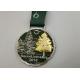 Olympic Triathlon Die Casting Medals With Ribbon Attachment  Eco - Friendly