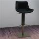 Spacious Cushion 107cm Stainless Steel Counter Stool