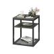 Modern Style Side Table, Black Color Side Table, Particleboard End Table for