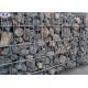 Galvanized Gabion Baskets Hot Dipped Feature For Protection Dam Base