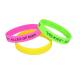 Sports Custom Made Eco Friendly Printed Silicone Wristbands Promotional