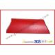 Handmade UV Coating Pillow Card Board Packaging Boxes , A4 B5 Red Document Card Board Box
