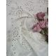 125cm Sequin Embroidered Fabric Bridal Net Tulle Lace By Leafy