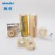 DIY Clear BOPP Stationery Tape 18mm Width Yellowish Individual  For Projects