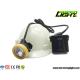 450mA 216Lum Underground Mining Cap Lamps Rechargeable Led Headlamp 1.67W