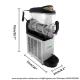 SS 12 Liters Icee Slushie Machine Frozen Drink Machine SASO