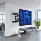 Heavy Duty TV Wall Mount Floating TV Unit Cable Management For 40 To 86 Inches LCD TVs