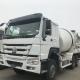 Sinotruck Howo 12CBM Self Loading Concrete Mixer Truck 371HP Euro 2 White