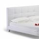 219x190x120cm Modern Queen Size Bed Practical With Leather Headboard