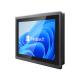 Fanless Industrial Touch Panel Pc 6 COM Port 15 Inch Displayer