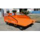 Three Railsaviation Ground Support Equipment 1500 Kg Cargo Dolly Trailer Orange Color