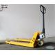Yellow Heavy Duty Pallet Truck With 3000kg Loading Capacity Easy Maintenance
