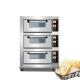 3 Layer Standard Gas Stove Type Baking Electric Oven With Timing Device