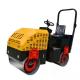 19L Fuel Tank Capacity Small Vibratory Mini Compactor Road Roller for Smooth Pavement
