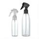 Design Plastic Bullet Shape 120ml 250ml PET Bottles with Trigger Sprayers and Lotion Pumps