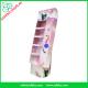 5 tier paper material paperboard cosmetics display shelf printed  paper racking display stand for beauty products