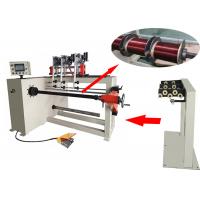 Three Head Copper Wire Automatic Coil Winding Machine With PLC Control System