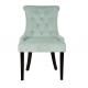 Furniture modern upholstery fabric wooden dining chair