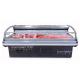 Open Type Self Service Counter Frozen Product Display Freezer For Meat Fish