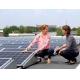 30kw 50kw 100kw Hybrid Solar System Off Grid Solar Array System Three Phase For Roof