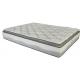 White Medium hardness luxury Euro top home/hotel bed independent pocket spring mattress adding memory foam