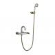 Single Handle Hot Cold Water Mixer Copper Hand Shower Wall Set for Bathtub Basin Faucet