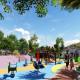 Outdoor Amusement Park Playground Designs for park made by COWBOY