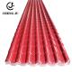 Red Color Bamboo Joint Waterproof Resinvilla Tile PVC Glazed Roofing Tile