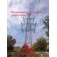 110KV Transmission line double circuit JGU2 drum type Tension tower from megatro company