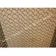 Hotel Ceiling 15m Chainmail Decorative Metal Mesh
