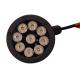 Outdoor Garden Spotlights 12w Powder Coated Bronze 3 Yesrs Warranty