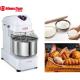 White Spiral Dough Mixer 30L 12kg Waterproof With Overload Protection