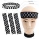 wholesale elastic cheap custom color logo and width cotton female workout hairband headband sweatband